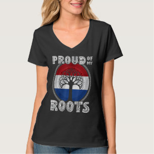 T-shirt Pays-Bas Néerlandais Drapeau des Pays-Bas Football