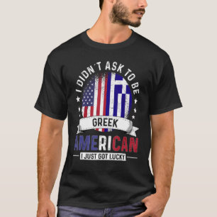 T-shirt Pays d'Amérique grecque drapeaux Fierté Pays Grèce