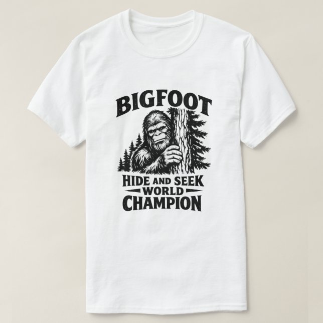 T-shirt Pays de Bigfoot (Design devant)