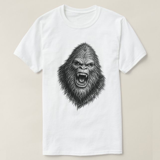 T-shirt Pays de Bigfoot (Design devant)