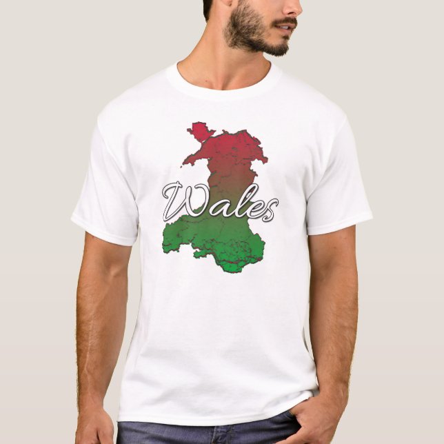 T-shirt Pays de Galles (Devant)