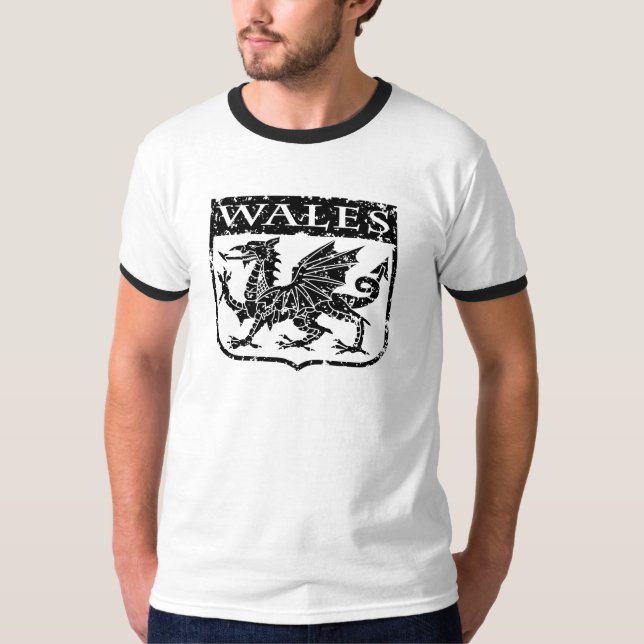 T-shirt Pays de Galles (Devant)