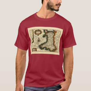 T-shirt Pays de Galles - Ancien Antiquaire historique Cart
