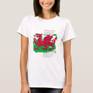T-shirt Pays de Galles - Hen Wlad Fy Nhadau