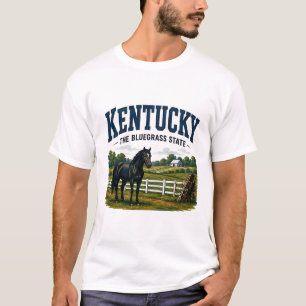 T-shirt Pays de l'Escapade Bluegrass du Kentucky