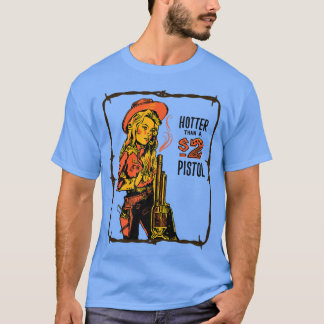 T-shirt Pays De L'Ouest De Pistol De 2 Dollars