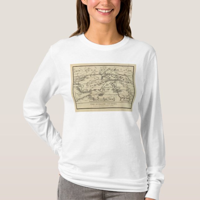 T-shirt Pays de Spokane (Devant)