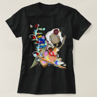 T-shirt Pays des marionnettes feuilles merveilleuses boute