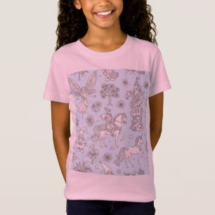 T-Shirt Pays des merveilles féerique fantaisiste – Ligne d