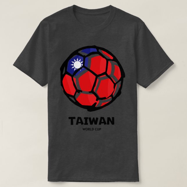 T-shirt Pays Drapeau Taiwan République de Chine (Design devant)