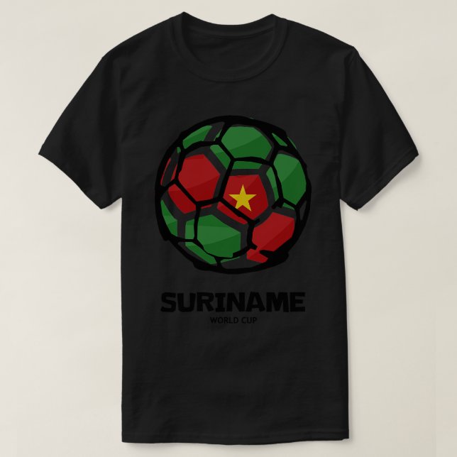 T-shirt Pays du Suriname (Design devant)