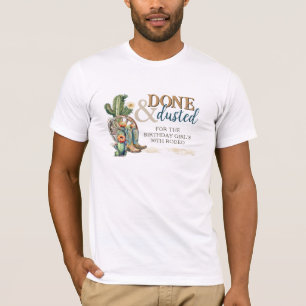 T-shirt Pays Fait et Dusted Pays Occidental Anniversaire