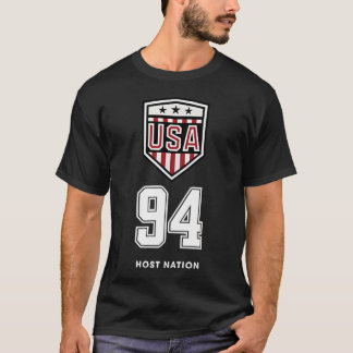 T-shirt Pays hôte de la Coupe du Monde de Football Usa 199