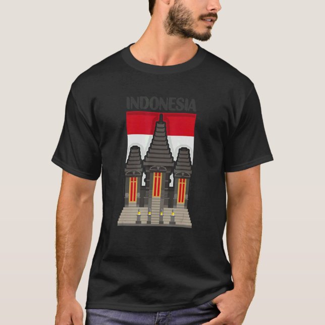 T-shirt Pays Indonésie (Devant)