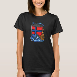 T-shirt Pays Norvège