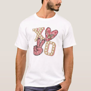 T-shirt Pays occidental Xoxo   Embrous et baisers