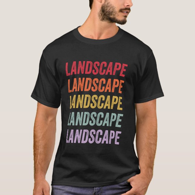 T-shirt Paysage (Devant)