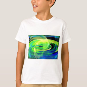 T-shirt Paysage Alien de Neon Abstrait