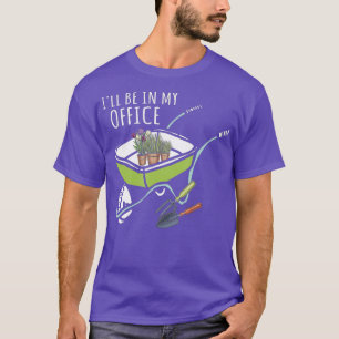 T-shirt Paysage amusant Jardinage de la moelle à roues