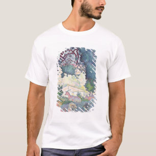 T-shirt Paysage avec des chèvres, 1895