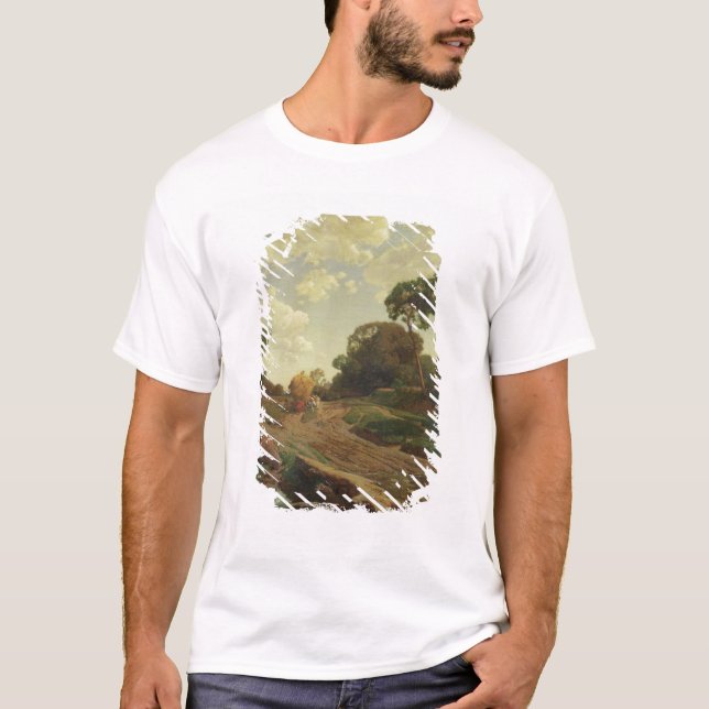 T-shirt Paysage avec Haywagon, c.1858 (Devant)