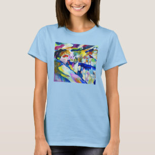 T-shirt Paysage avec pluie par Wassily Kandinsky