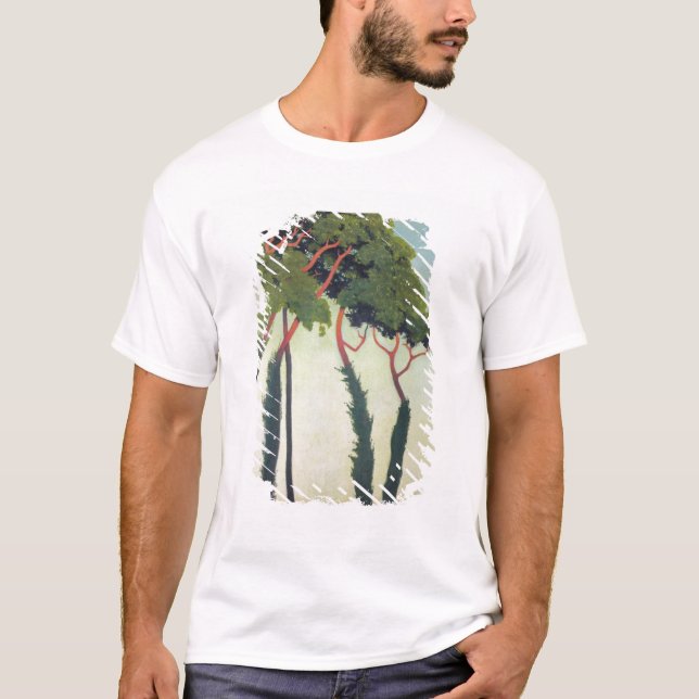 T-shirt Paysage avec Trees, 1911 (Devant)