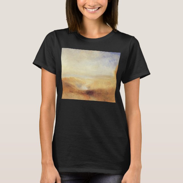 T-shirt Paysage avec une baie fluviale lointaine de Joseph (Devant)