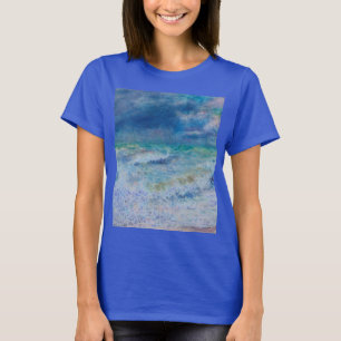 T-shirt Paysage bleu de Renoir Impressionniste Peinture
