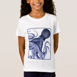 T-Shirt Paysage Bleu Octopus