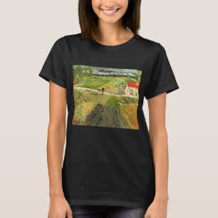 T-shirt Paysage, Carrosse et Train par Vincent van Gogh
