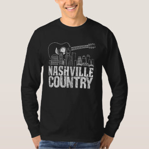 T-shirt Paysage Céleste de Nashville Musique Country Tenne