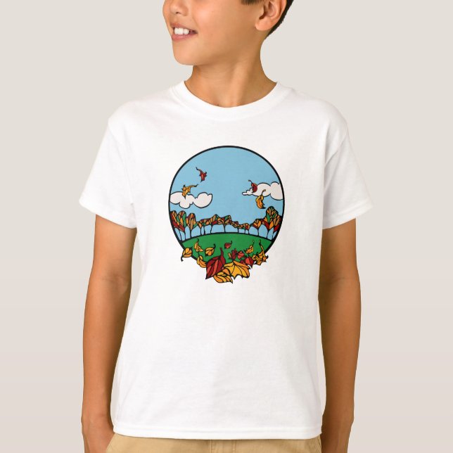 T-shirt Paysage d'automne (Devant)