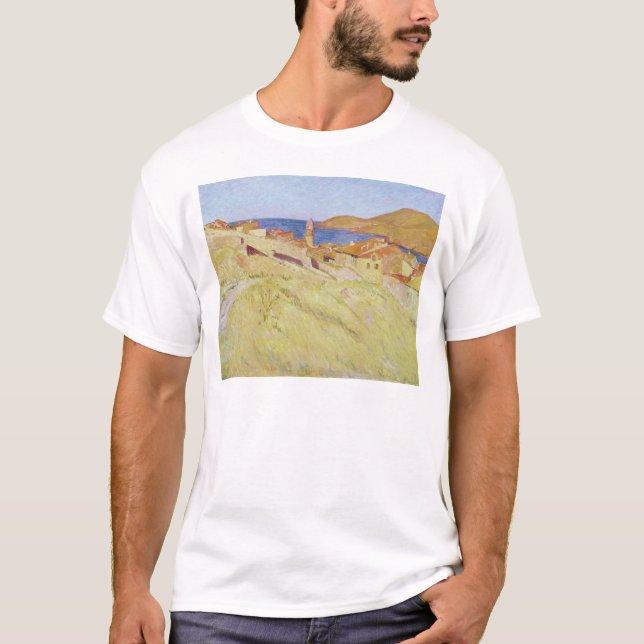T-shirt Paysage de Collioure (Devant)