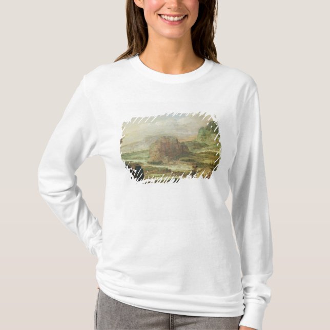 T-shirt Paysage de montagne (Devant)