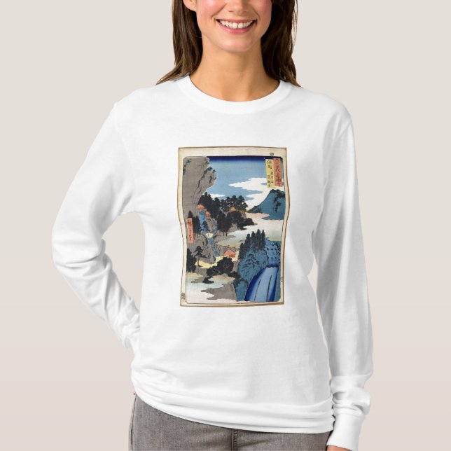 T-shirt Paysage de montagne (Devant)