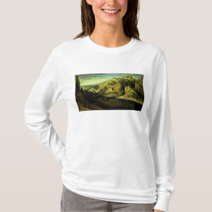 T-shirt Paysage de montagne avec une attaque par surprise,