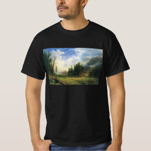 T-shirt Paysage de montagne par Albert Bierstadt