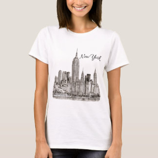 T-shirt Paysage de New York