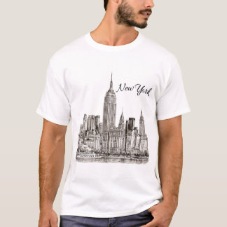 T-shirt Paysage de New York