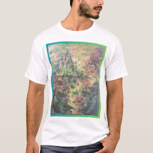 T-shirt paysage de printemps