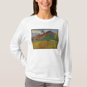 T-shirt Paysage de Tahitian, 1891 (huile sur la toile)
