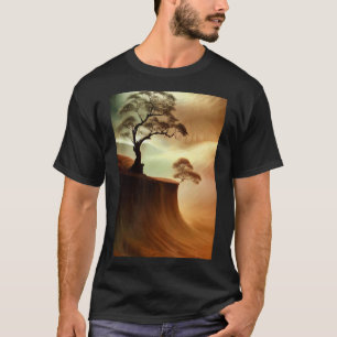 T-shirt Paysage des arbres du désert