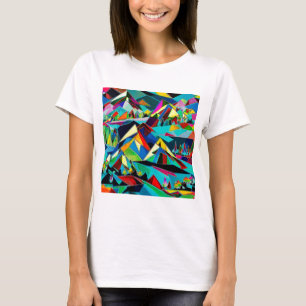 T-shirt Paysage des sommets
