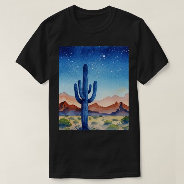 T-shirt Paysage désertique (Design devant)