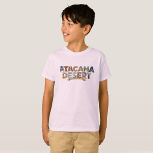 T-shirt Paysage du désert d'Atacama, endroit le plus sec d