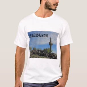 T-shirt Paysage du désert de l'Arizona Saguaro Cactus Phot