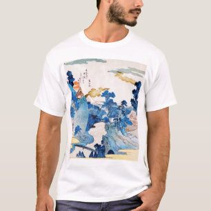 T-shirt Paysage du lever de soleil japonais, Kuniyoshi, Uk