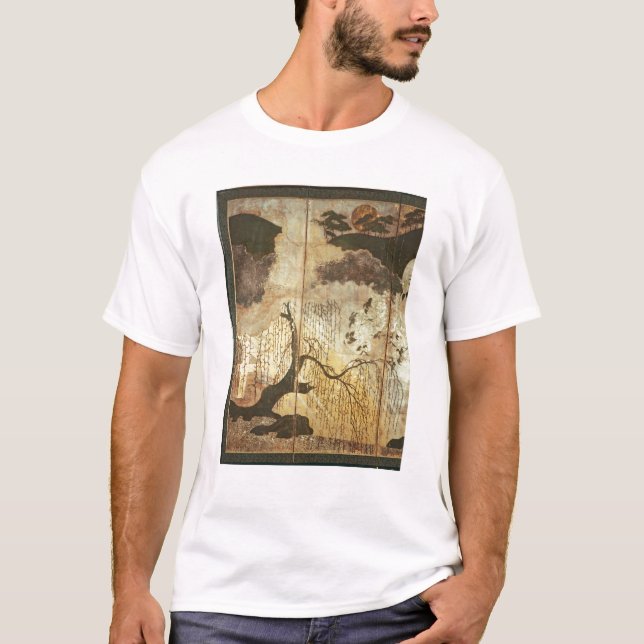 T-shirt Paysage ensoleillé (Devant)