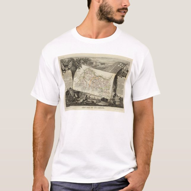 T-shirt Paysage et villes (Devant)